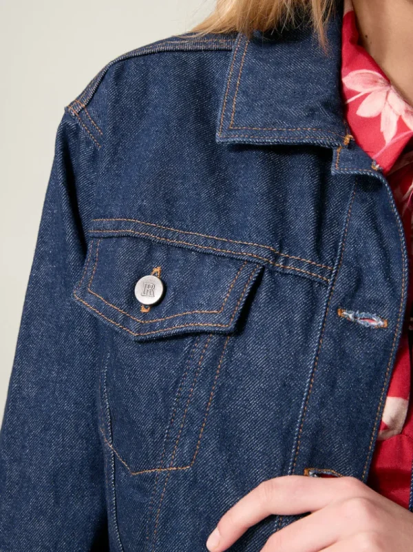 Jackets & Coats<Rouje JOE Jacket DENIM BRUT