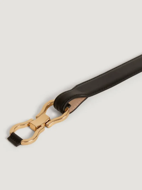 Belts<Rouje LAURE belt Cuir Noir