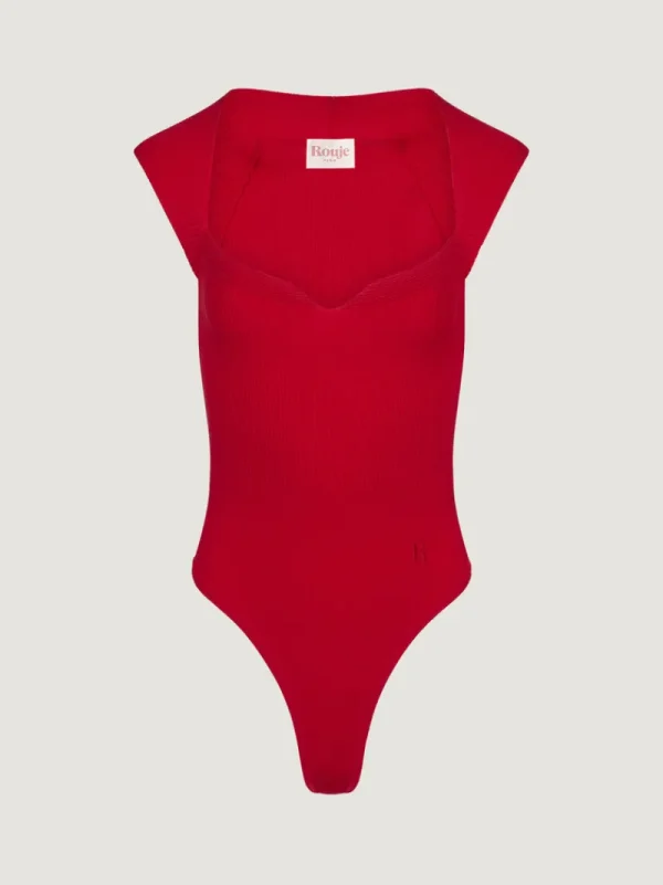 Tops | Knits<Rouje LIDY bodysuit Uni Rouge