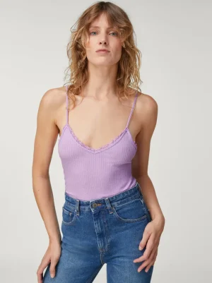 Tops<Rouje LIO top Uni Lilas