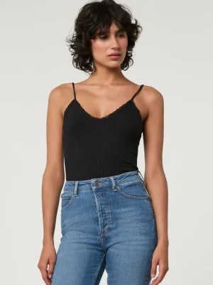 Tops<Rouje LIO top Noir