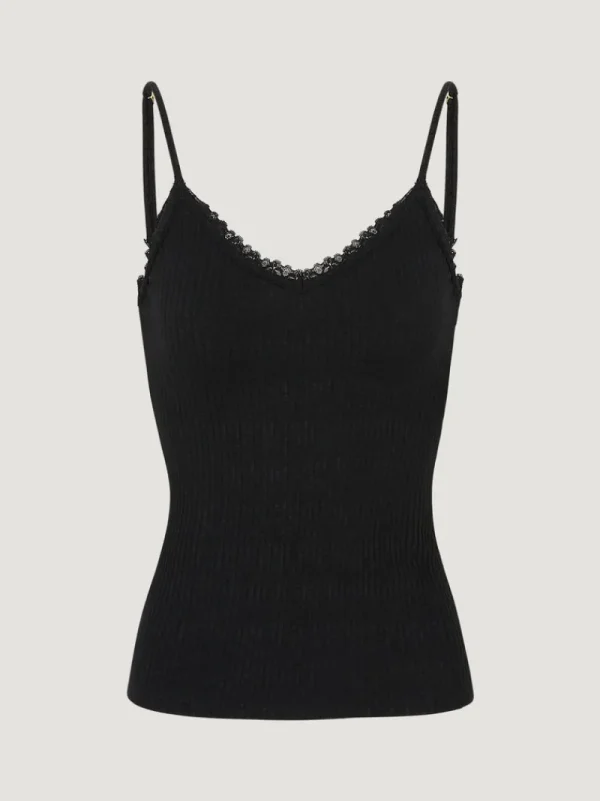 Tops<Rouje LIO top Noir