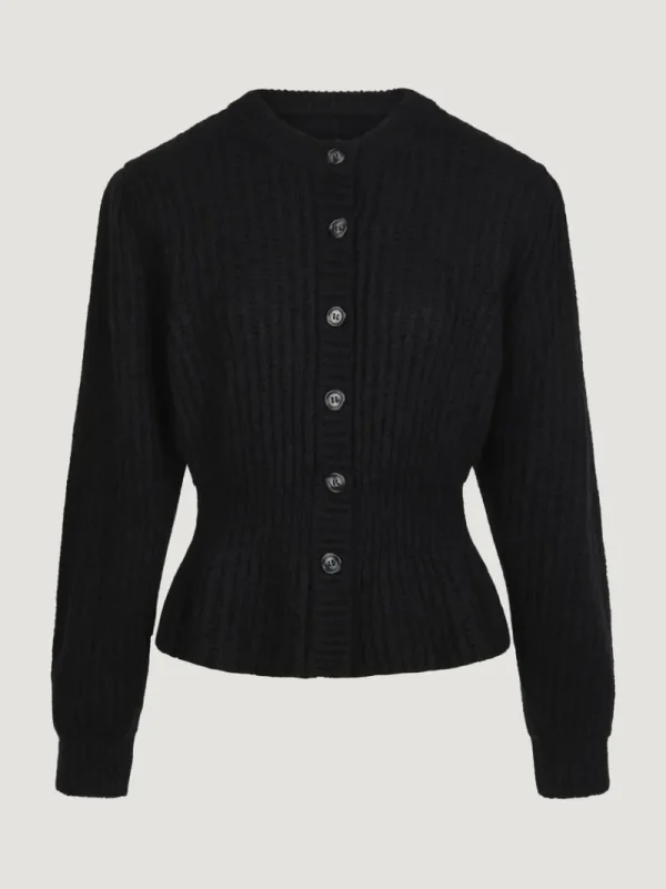 Knits<Rouje LISIA cardigan Uni Noir