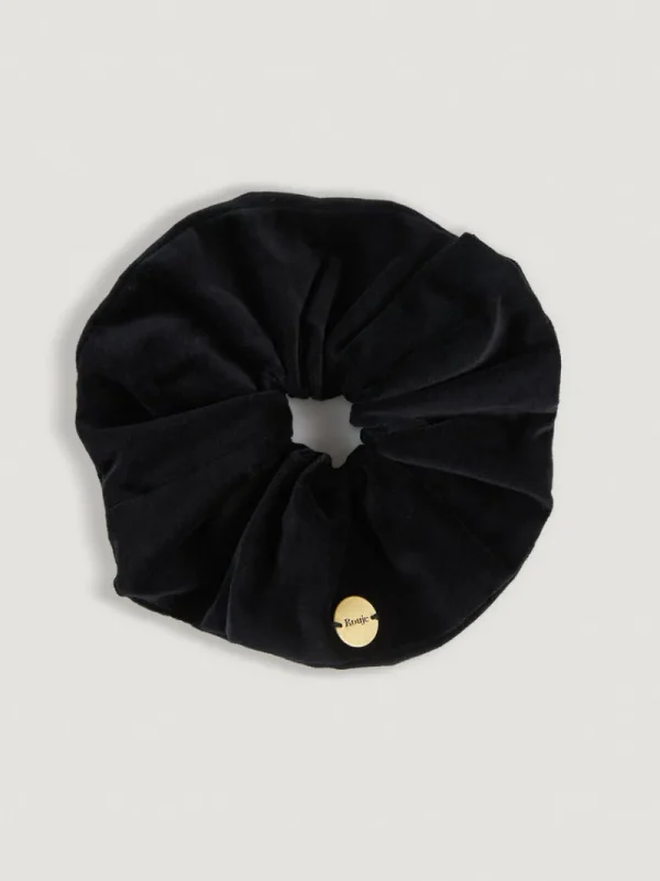 Lifestyle | Accessories<Rouje LOULOU scrunchie Velours Noir
