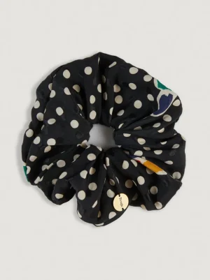 Lifestyle | Accessories<Rouje LOULOU scrunchie PAPILLONS NOIR
