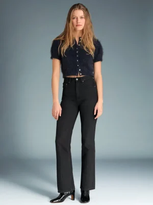 Denim | Flare Jeans<Rouje MADELEINE Jeans Unis black stone simpleUNI NOIRSTONESIMPLE