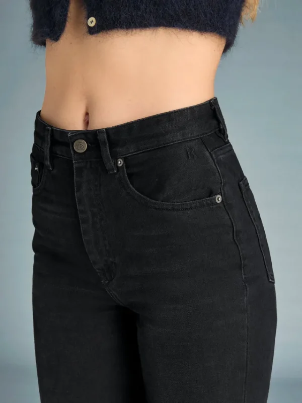 Denim | Flare Jeans<Rouje MADELEINE Jeans Unis black stone simpleUNI NOIRSTONESIMPLE