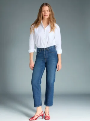 Denim | Straight-leg Jeans<Rouje MARAIS Jeans Indigo originalINDIGOORIGINAL