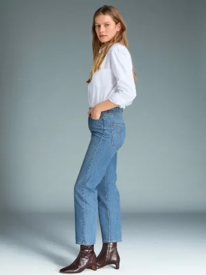 Denim | Straight-leg Jeans<Rouje MARAIS Jeans Indigo double stoneINDIGODOUBLESTONE
