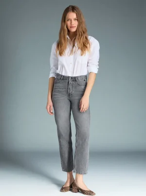 Denim | Straight-leg Jeans<Rouje MARAIS Jeans Black vintage washNOIRVINTAGEWASH