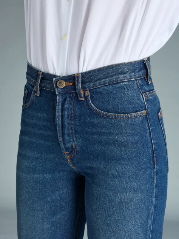 Denim | Straight-leg Jeans<Rouje MARAIS Jeans Indigo originalINDIGOORIGINAL