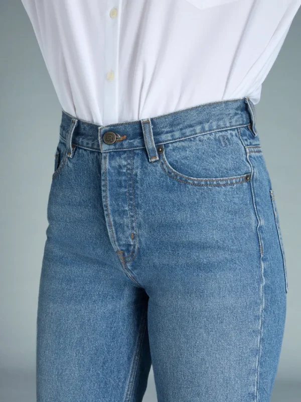 Denim | Straight-leg Jeans<Rouje MARAIS Jeans Indigo double stoneINDIGODOUBLESTONE