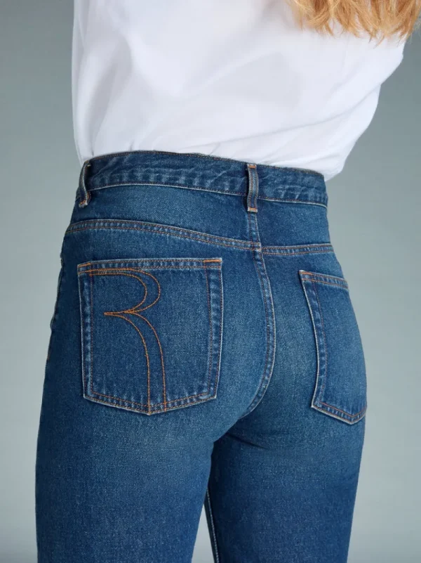 Denim | Straight-leg Jeans<Rouje MARAIS Jeans Indigo originalINDIGOORIGINAL