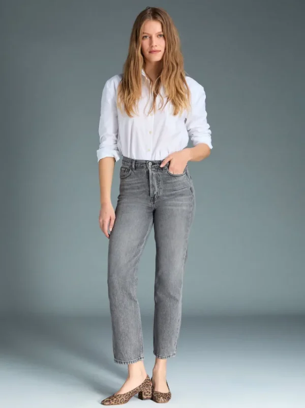Denim | Straight-leg Jeans<Rouje MARAIS Jeans Black vintage washNOIRVINTAGEWASH