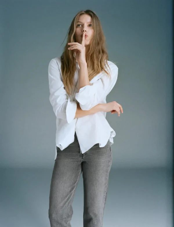 Denim | Straight-leg Jeans<Rouje MARAIS Jeans Black vintage washNOIRVINTAGEWASH
