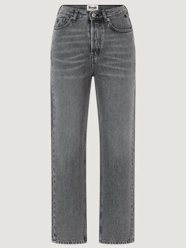 Denim | Straight-leg Jeans<Rouje MARAIS Jeans Black vintage washNOIRVINTAGEWASH