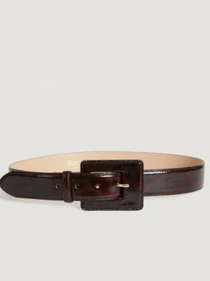 Belts<Rouje NAWEL Belt Vernis Tortue