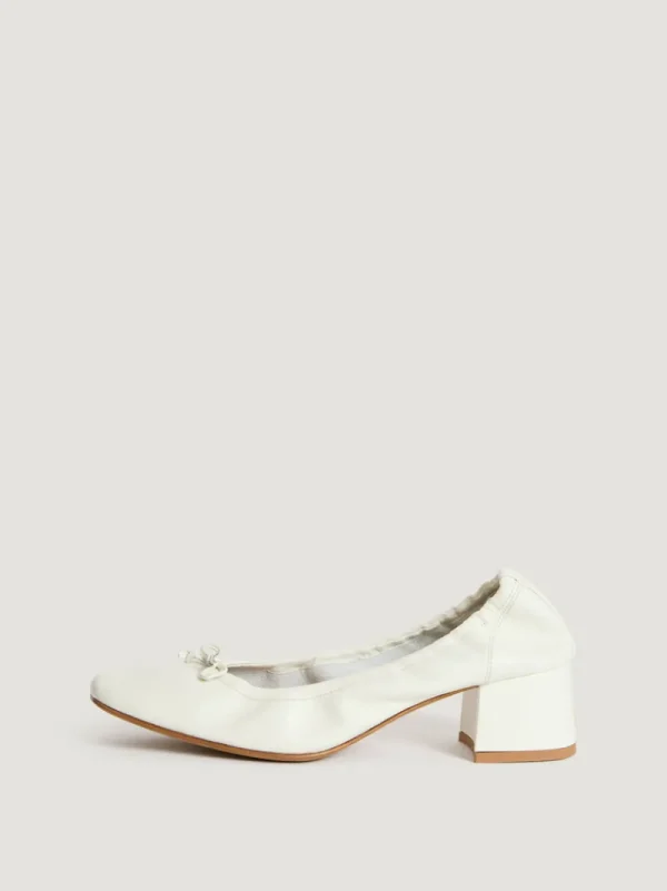 Shoes<Rouje NICOISE pumps Cuir Blanc