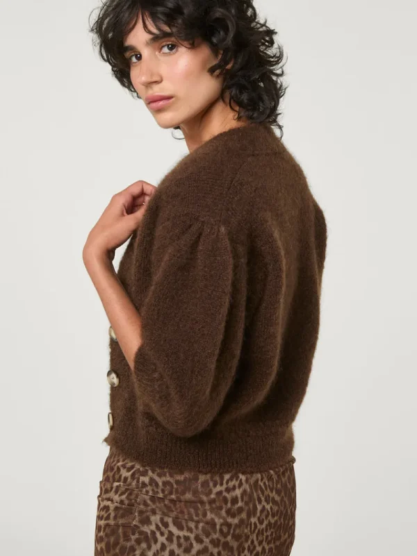 Knits<Rouje NONO cardigan Uni Marron
