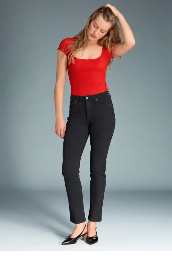 Denim<Rouje ODEON Jeans Uni Black Stone Simple