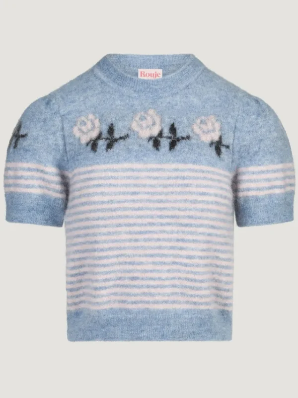 Knits<Rouje PALOME sweater Rayé Bleu