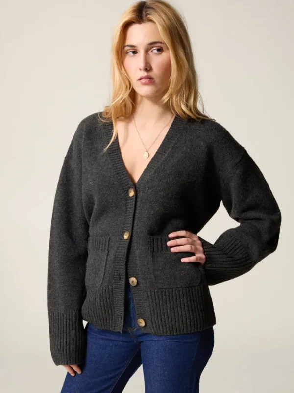 Knits<Rouje RANDY cardigan Anthracite