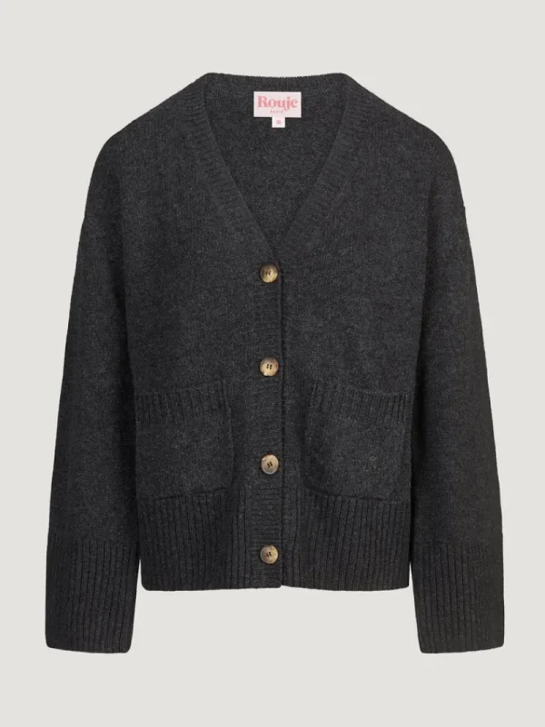 Knits<Rouje RANDY cardigan Anthracite