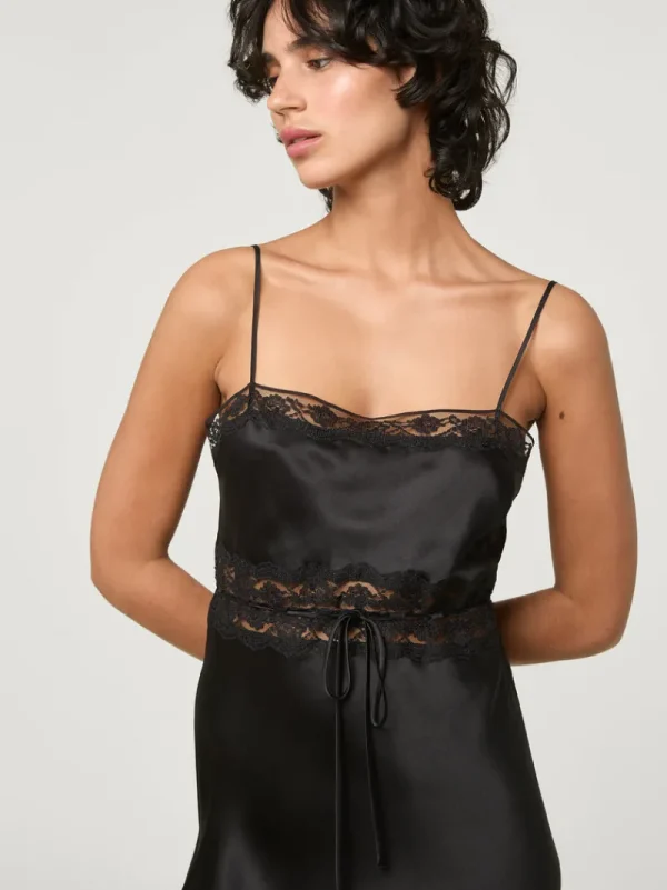 Dresses<Rouje REDA dress Uni Noir