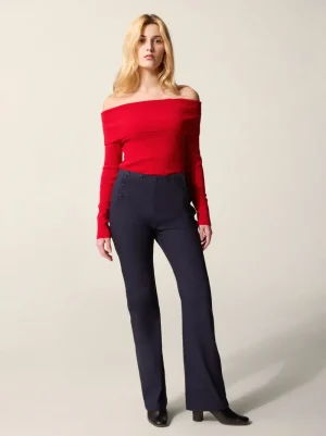 Pants<Rouje ROMUALD pants Uni Marine