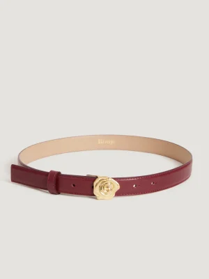 Belts<Rouje ROSO belt Cuir Bordeaux