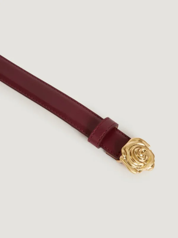 Belts<Rouje ROSO belt Cuir Bordeaux