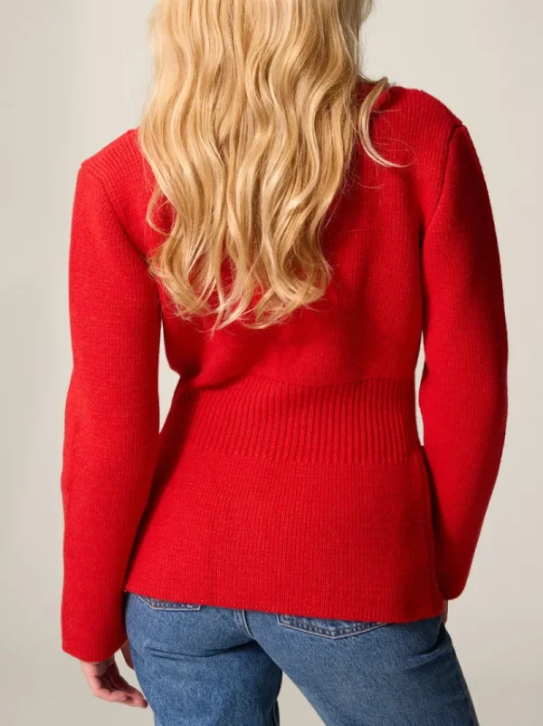 Knits<Rouje SAM cardigan Uni Rouge