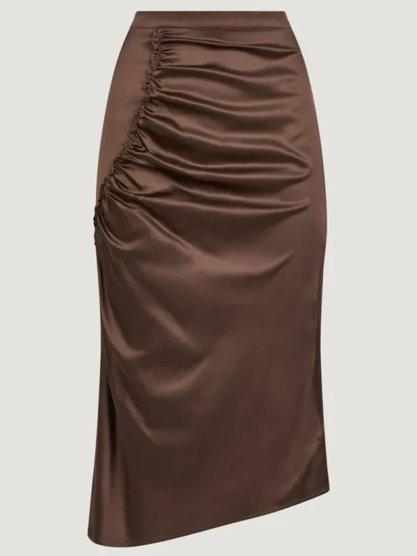 Skirts<Rouje SCARLET skirt Satin Café