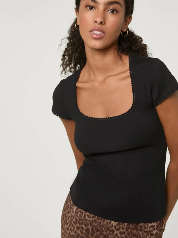 Tops<Rouje SIAM t-shirt Noir