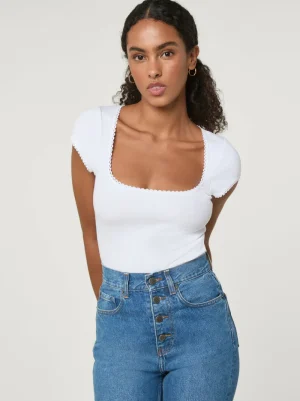 Tops<Rouje SIAM T-shirt Blanc