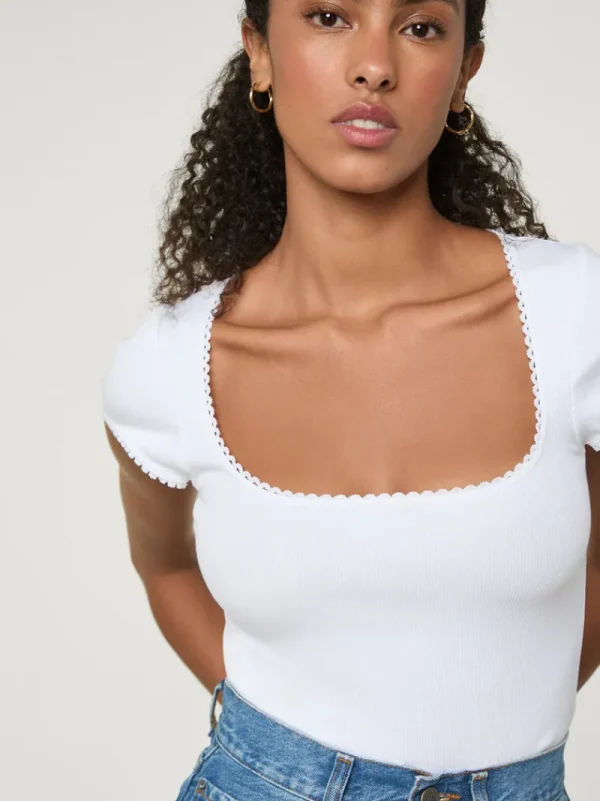 Tops<Rouje SIAM T-shirt Blanc