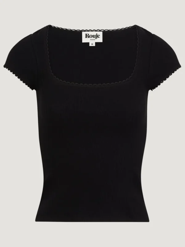 Tops<Rouje SIAM t-shirt Noir