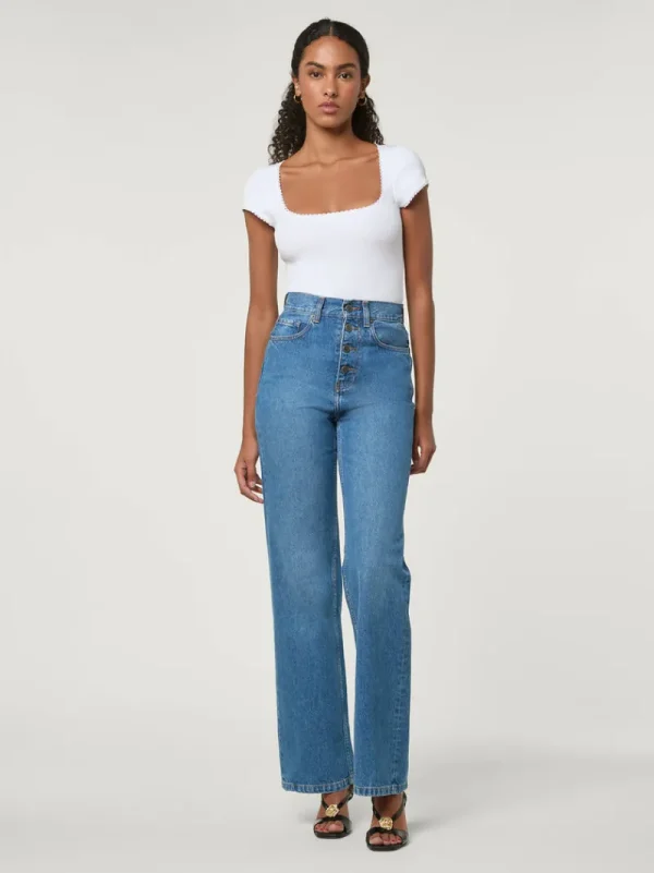 Tops<Rouje SIAM T-shirt Blanc