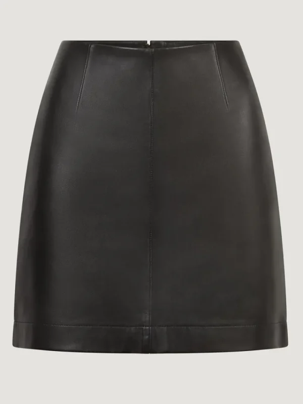 Skirts<Rouje TILLY skirt Cuir Noir