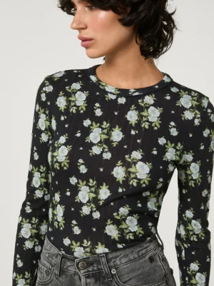 Tops<Rouje TIMOTHEE T-Shirt Jardin Secret Noir