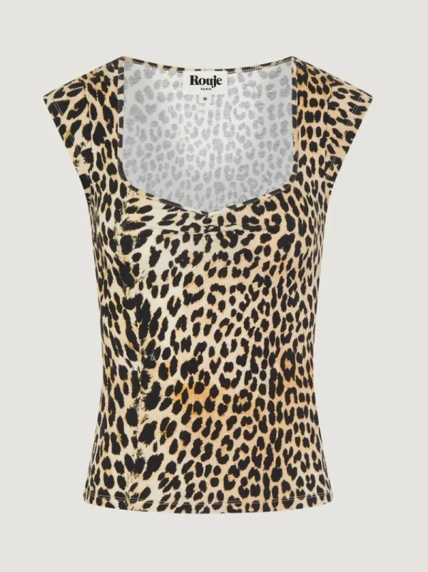 Tops<Rouje YUNA T-shirt PAN BEIGE